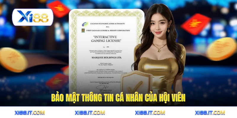 Bảo mật thông tin cá nhân của hội viên