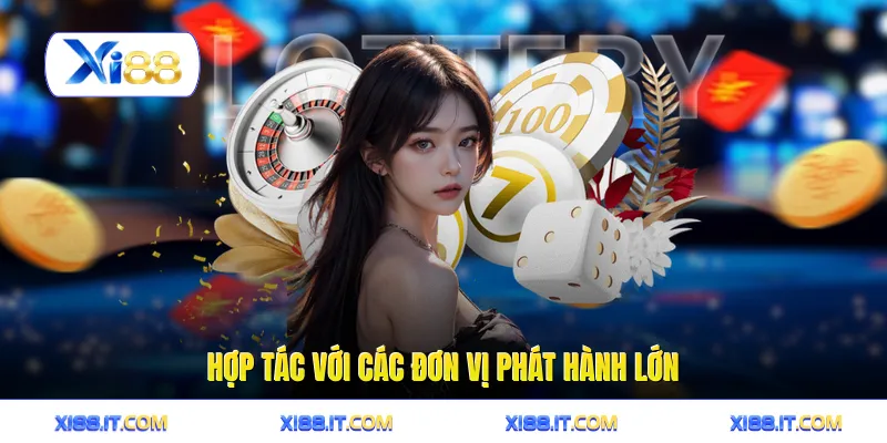 Hợp tác với các đơn vị phát hành lớn