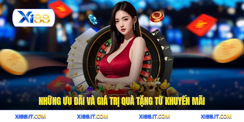 Những ưu đãi và giá trị quà tặng từ khuyến mãi